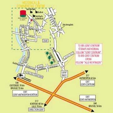 Hotel Ibis Centrum St. Baafs Kathedraal Gent